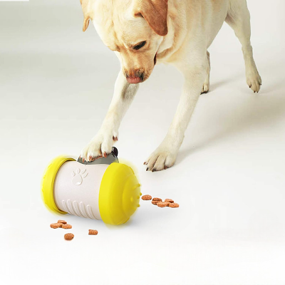 Distributeur de Croquettes pour Chien - BrainChase™ - Jaune