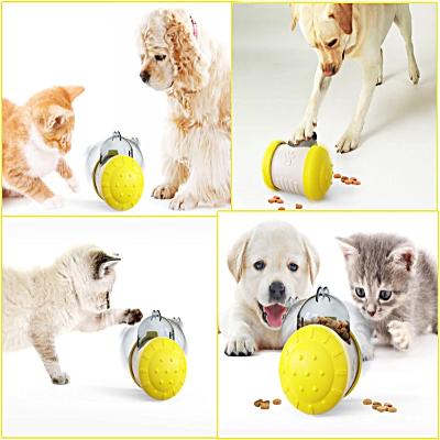 Distributeur de Croquettes pour Chien - BrainChase™ - Jaune