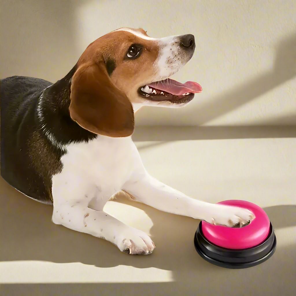 Jouet Interactif pour Chien - ChienParlant™ - Magenta